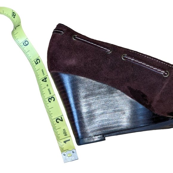 AEROSOLES INCREADURABLE MARRON BROWN SUEDE  SIZE 5.5 - Picture 4 of 7